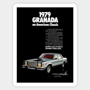 1979 FORD GRANADA - advert Sticker